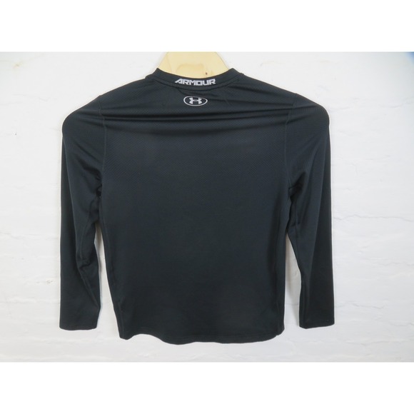 Maryland Terrapins Sweatshirt Mens Small Black Under Armour Football ColdGear - Picture 5 of 8